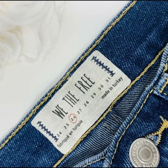 Free People Women’s About A Girl High Waist Skinny Jeans - Picture 11 of 12